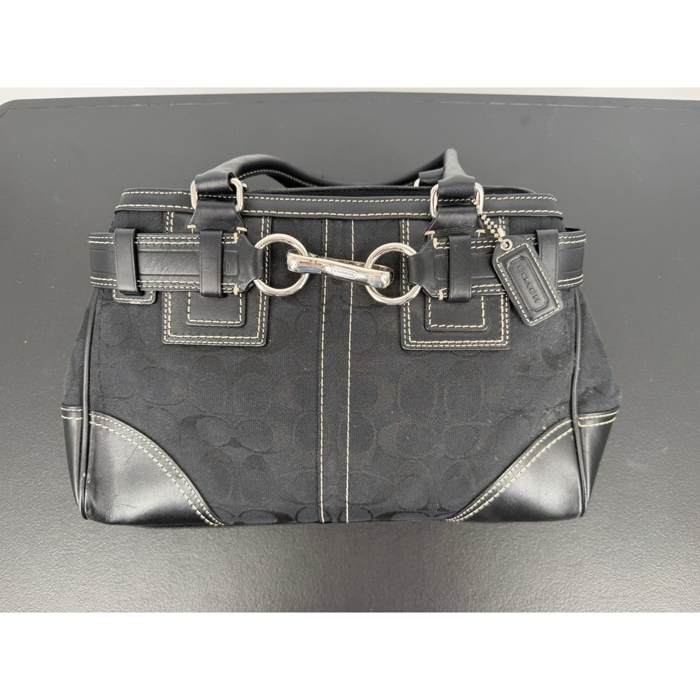 Vintage Coach Hamptons Signature Carryall